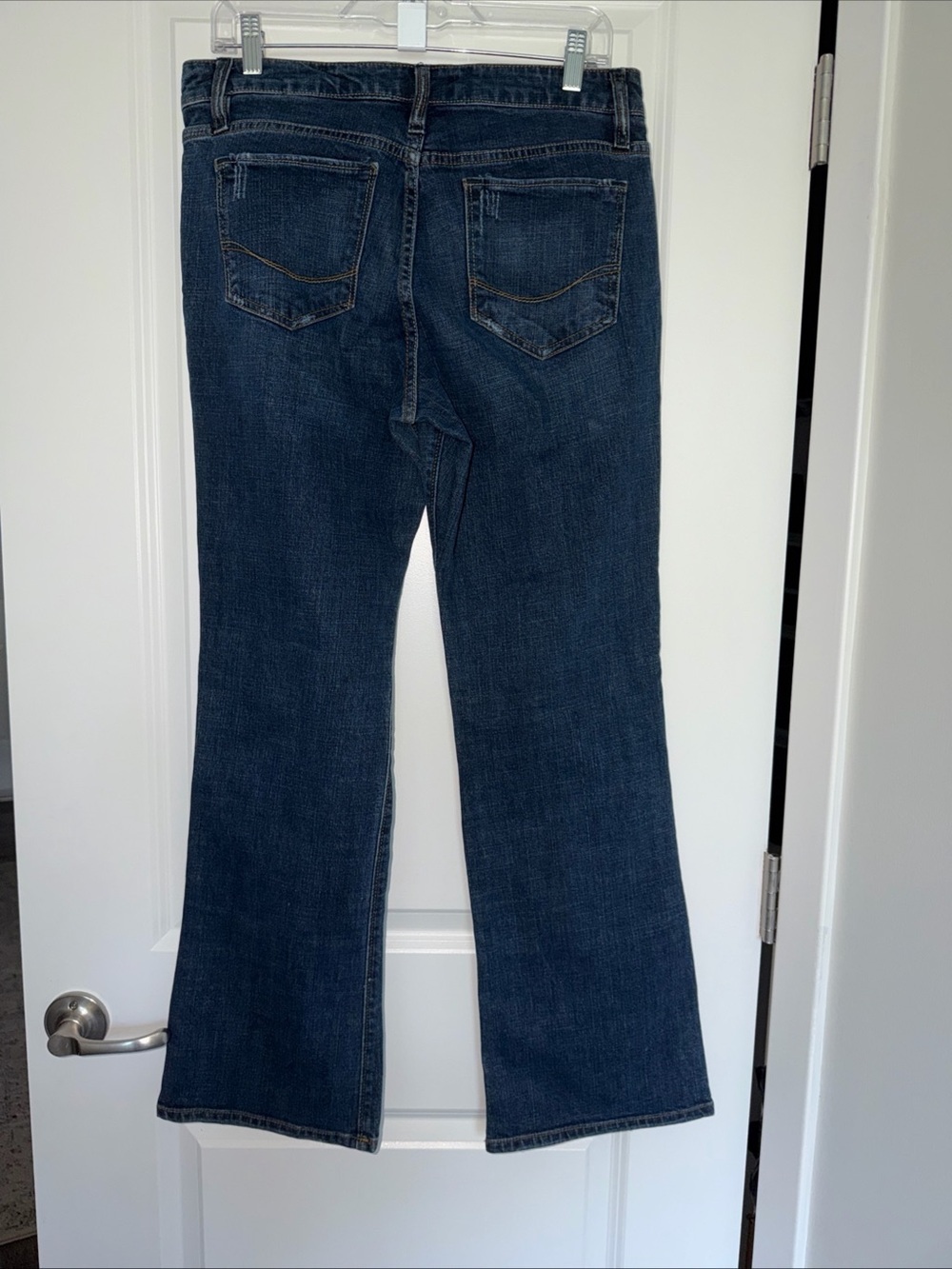 Old Navy Dark Blue Flare Jeans - Picture 3 of 6